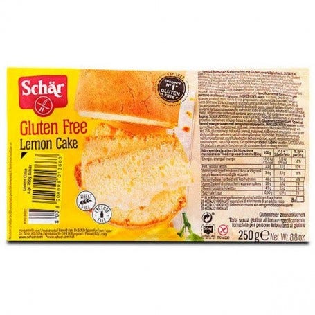 Schar Lemon Cake 250g  - 2