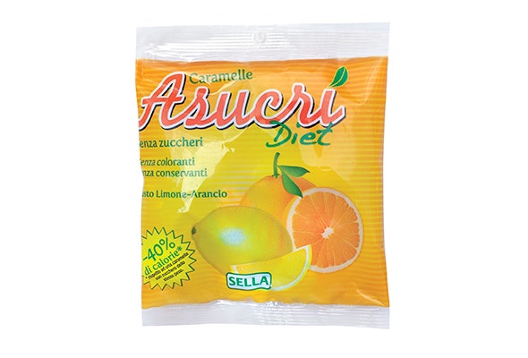 Asucrì Caramelle Arancia E Limone 40g  - 2
