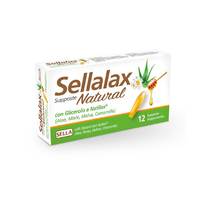Sellalax Natural MD 12 Supposte  - 2