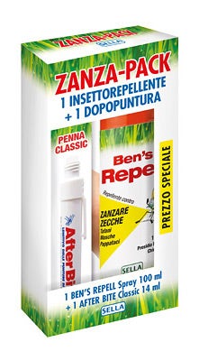 Zanza Pack Promo Estate After Bite 14ml + Ben's Repell 100ml  - 1