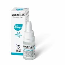 Siccafluid Gel Oftalmico 10g 2,5mg/g  - 1