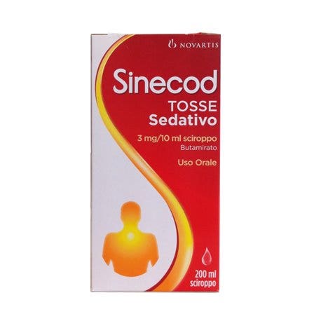 Sinecod Tosse Sedativo 200ml 3mg/10g  - 1