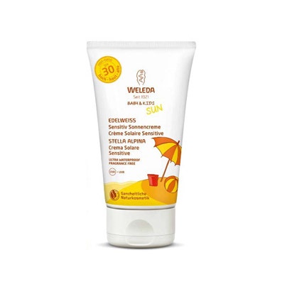 Weleda Stella Alpina Crema Solare Sensitive SPF30 150ml-2