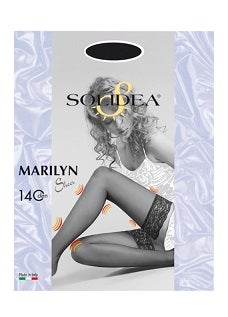 Solidea Marilyn 140 Calza Autoreggente Cammello Misura 2-2