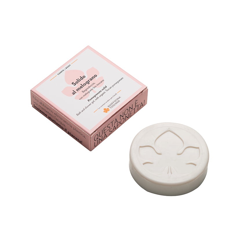 Biofficina Toscana Sapone Solido Melograno Bio 80g-2