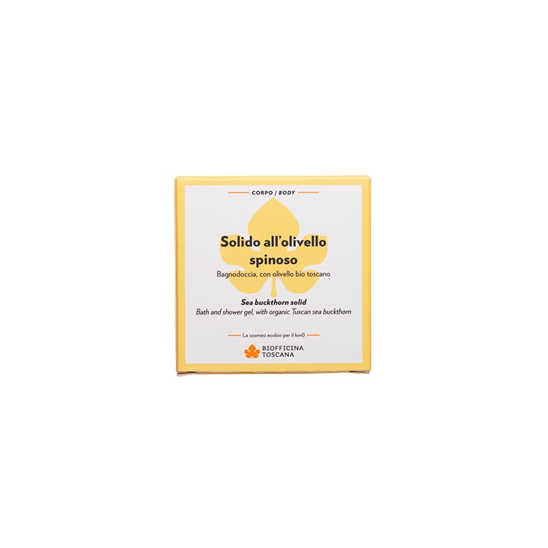 Biofficina Toscana Sapone Solido Olivello Spinoso 80g-4