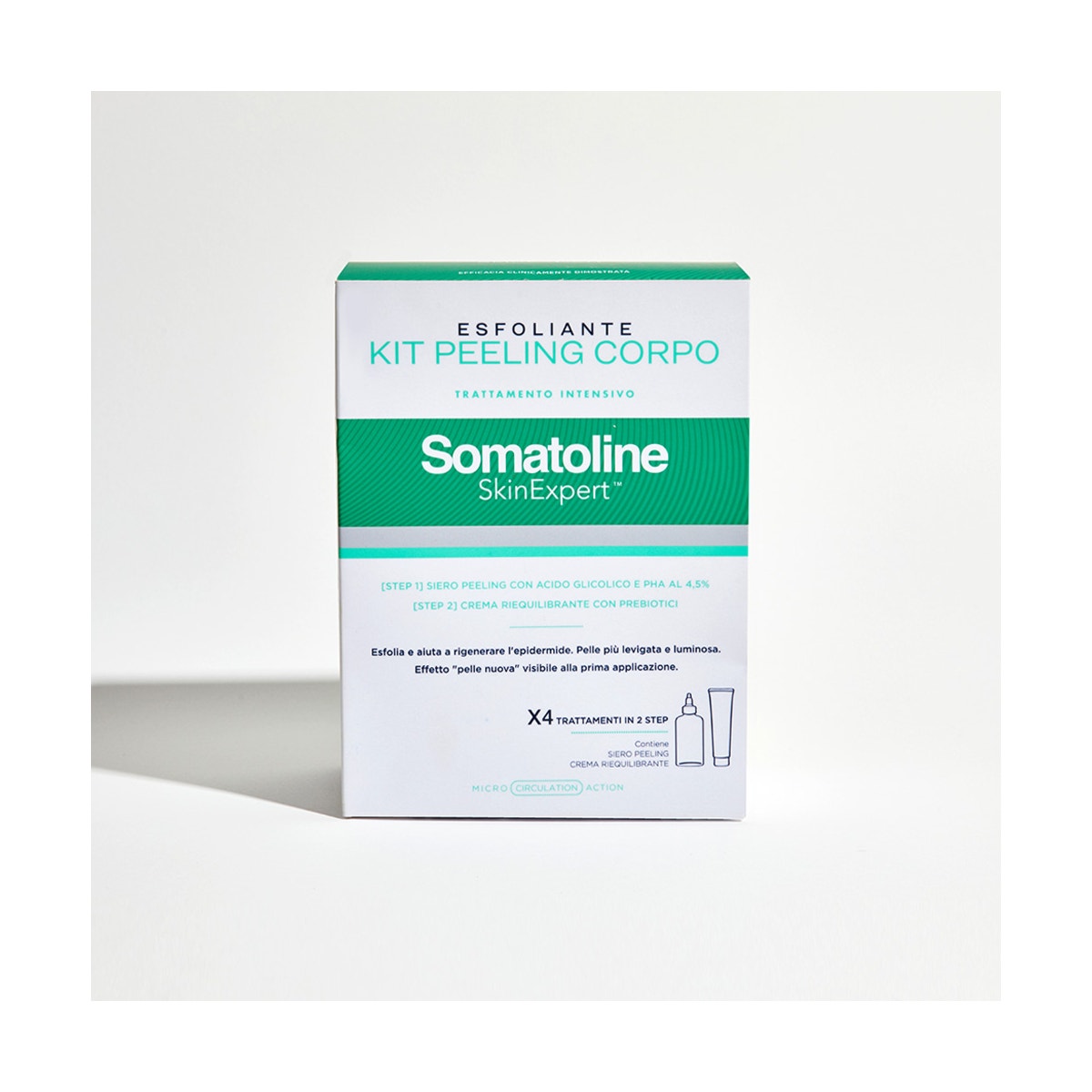 Somatoline Skin Expert Kit Peeling Corpo Gel 200ml + Crema Riequilibrante 100ml-2