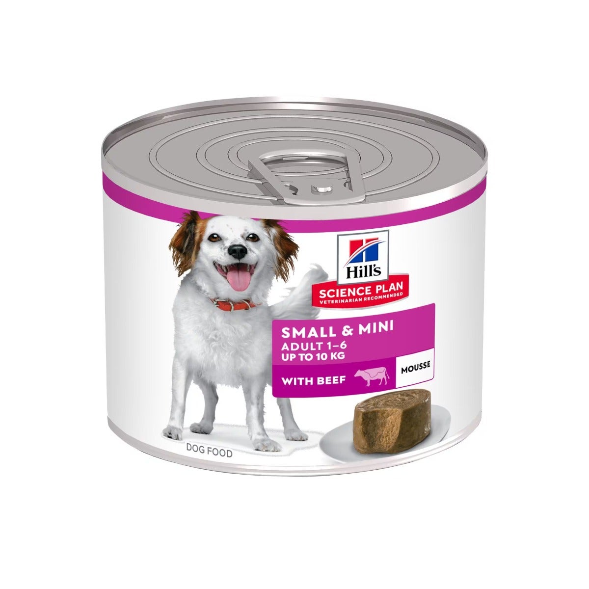 Hill's Science Small&Mini Mousse Adult Alimento Per Cani Con Manzo Scatoletta 200g-0