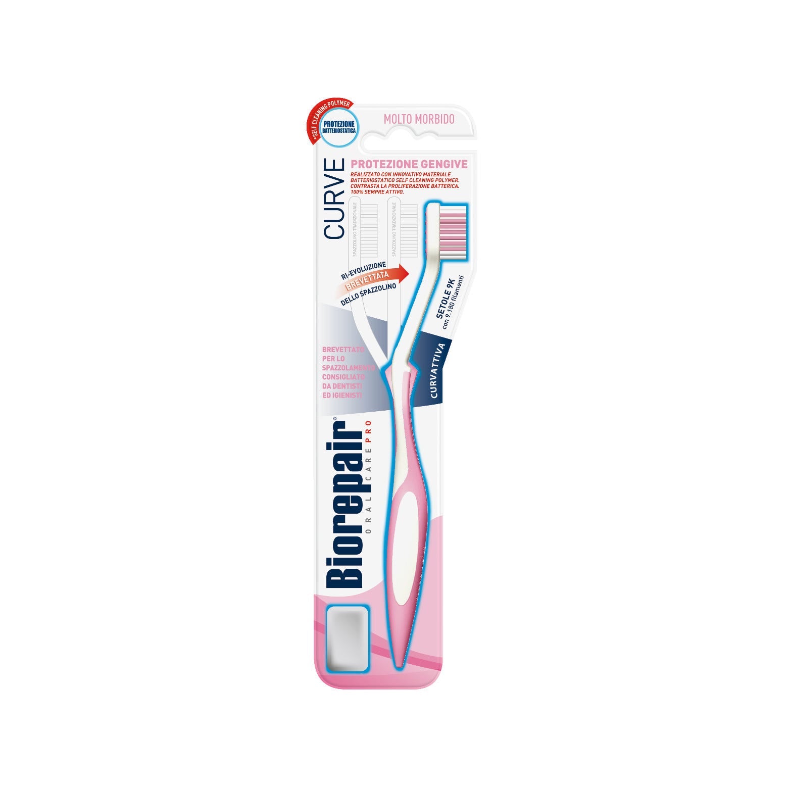 Biorepair Spazzolino Curve Protezione Gengive 1 Pezzo  - 3