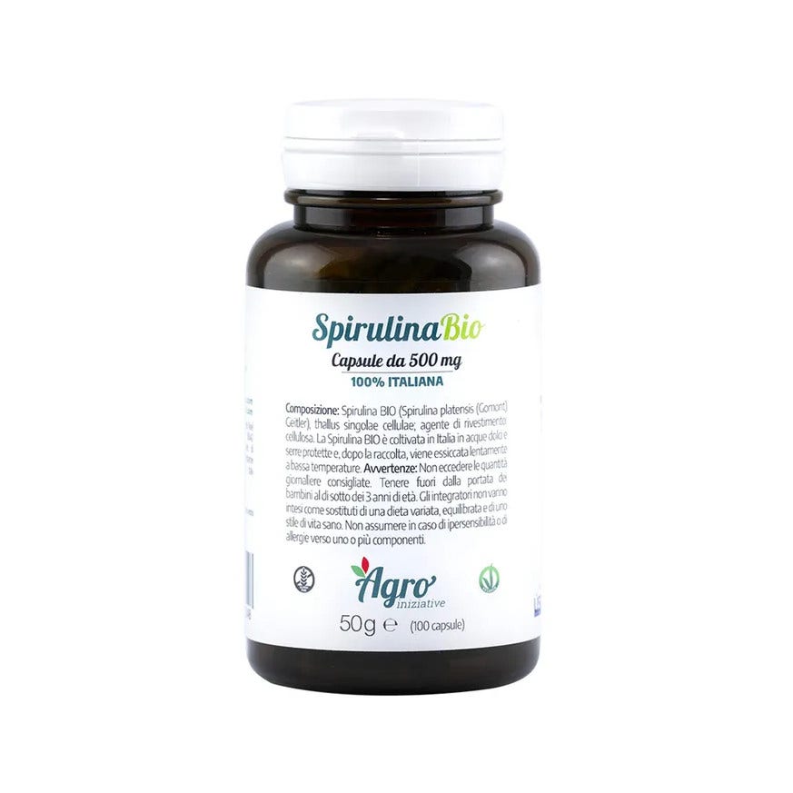 Spirulina Bio 100 Capsule-2