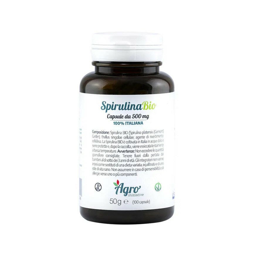 Spirulina Bio 100 Capsule-3