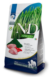 Farmina N&D Dog Medium & Maxi Spirulina Lamb Per Cani Adulti 7kg-1