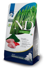 Farmina N&D Dog Medium & Maxi Spirulina Lamb Per Cani Cuccioli 2kg-1