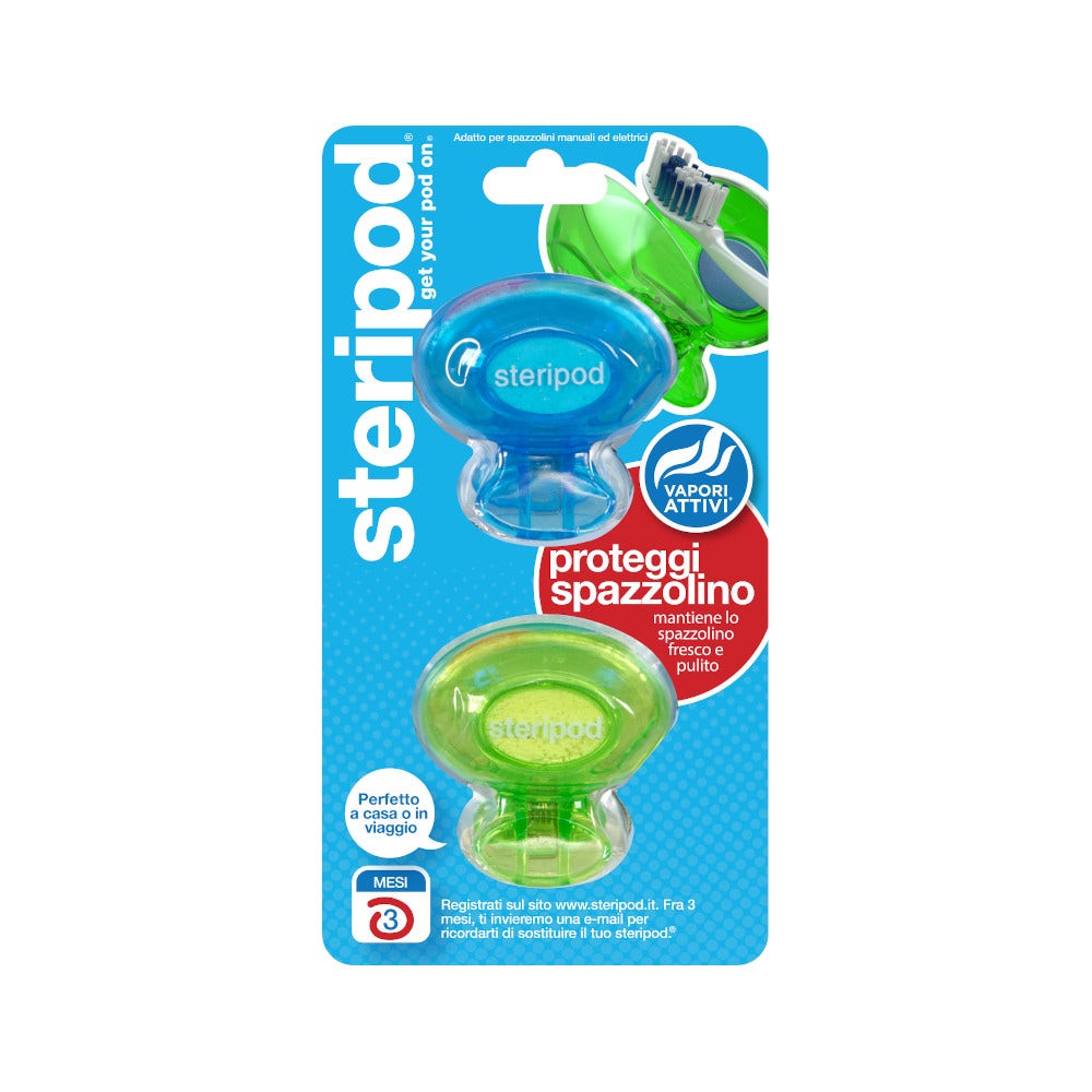 Steridpod  Proteggispazzolino 2 Pezzi  - 2