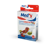 Meds Strips Kids Cerotti Ipoallergenici Assortiti Bambini 40 Pezzi-1