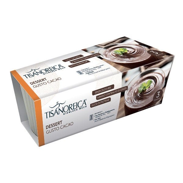 Gianluca Mech Tisanoreica Dessert Gusto Cacao 3x125g  - 2