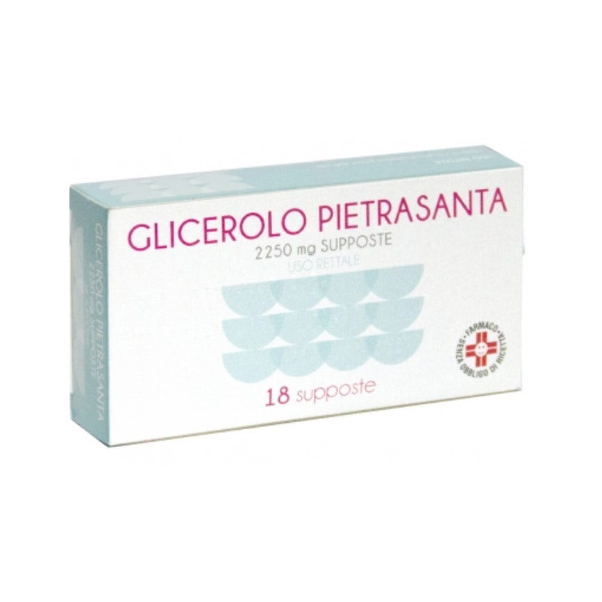 Glicerolo Pietrasanta Adulti 18 Supposte 2250mg  - 1