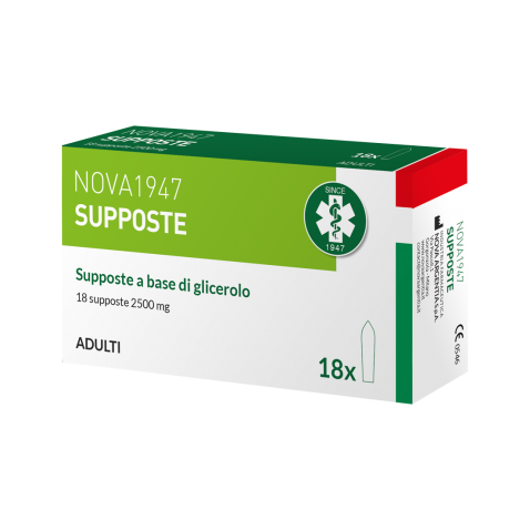 Nova 1947 Glicerolo Adulti 18 Supposte - 1