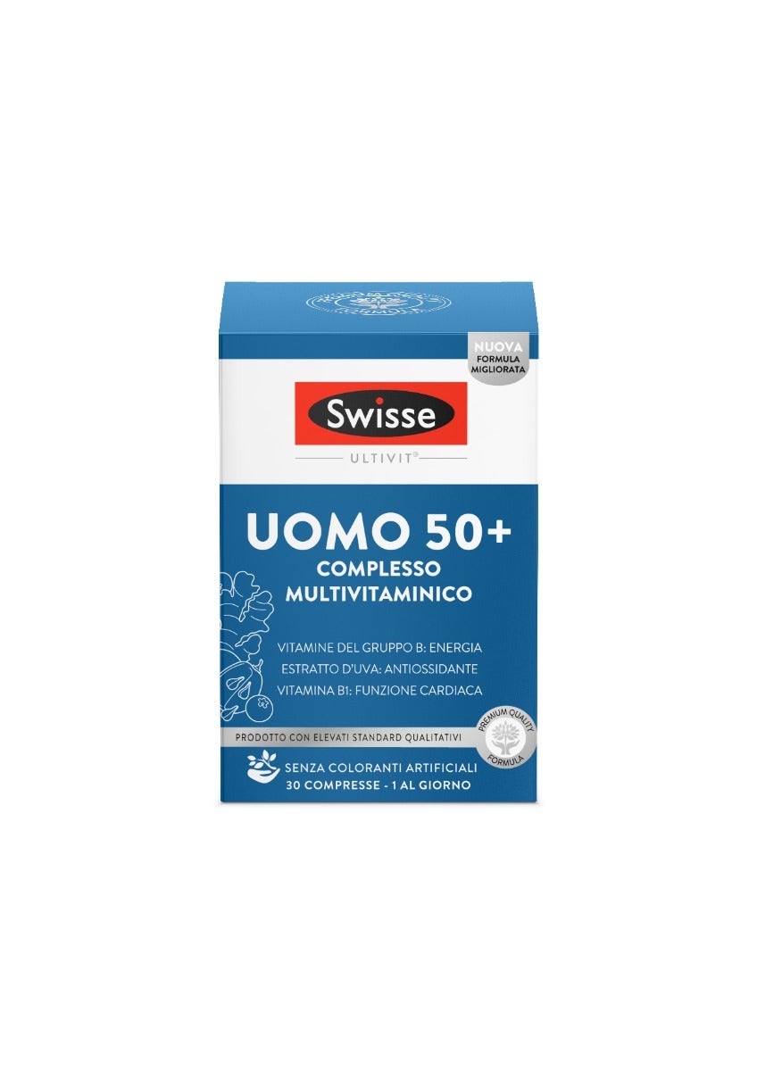 Swisse Multivitaminico Uomo 50+ 30 Compresse-3