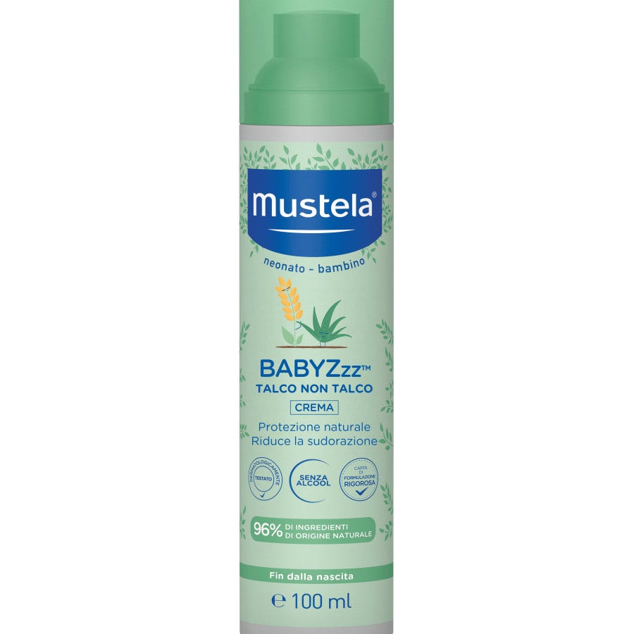 Mustela Talco Non Talco BabyZzz 100ml Flacone Airless-2