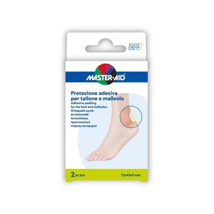 Master-Aid Foot Care Protezione Tallone Malleolo 2 Pezzi  - 1