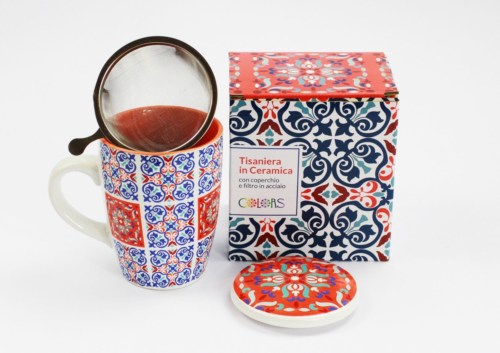 Colors Tisaniera In Ceramica Tasty Choco-1