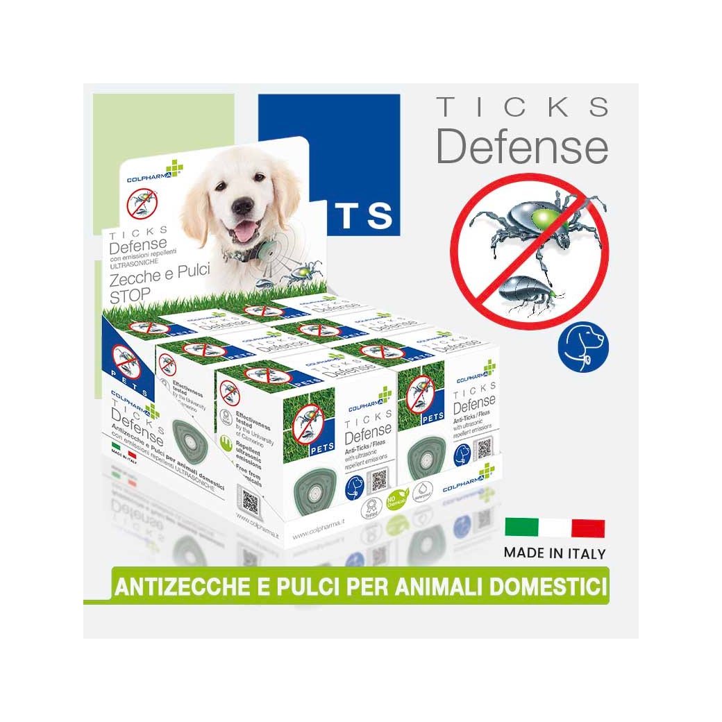 Colpharma Ticks Defense Pets Antizecche E Pulci Per Animali Domestici-6