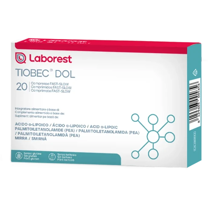 Tiobec Dol 20 Compresse: Integratore Benessere Articolare