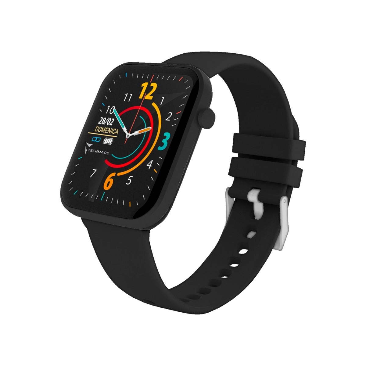 Techmade Have Smartwatch Con Frame In Alluminio 1,68" Full Black-4