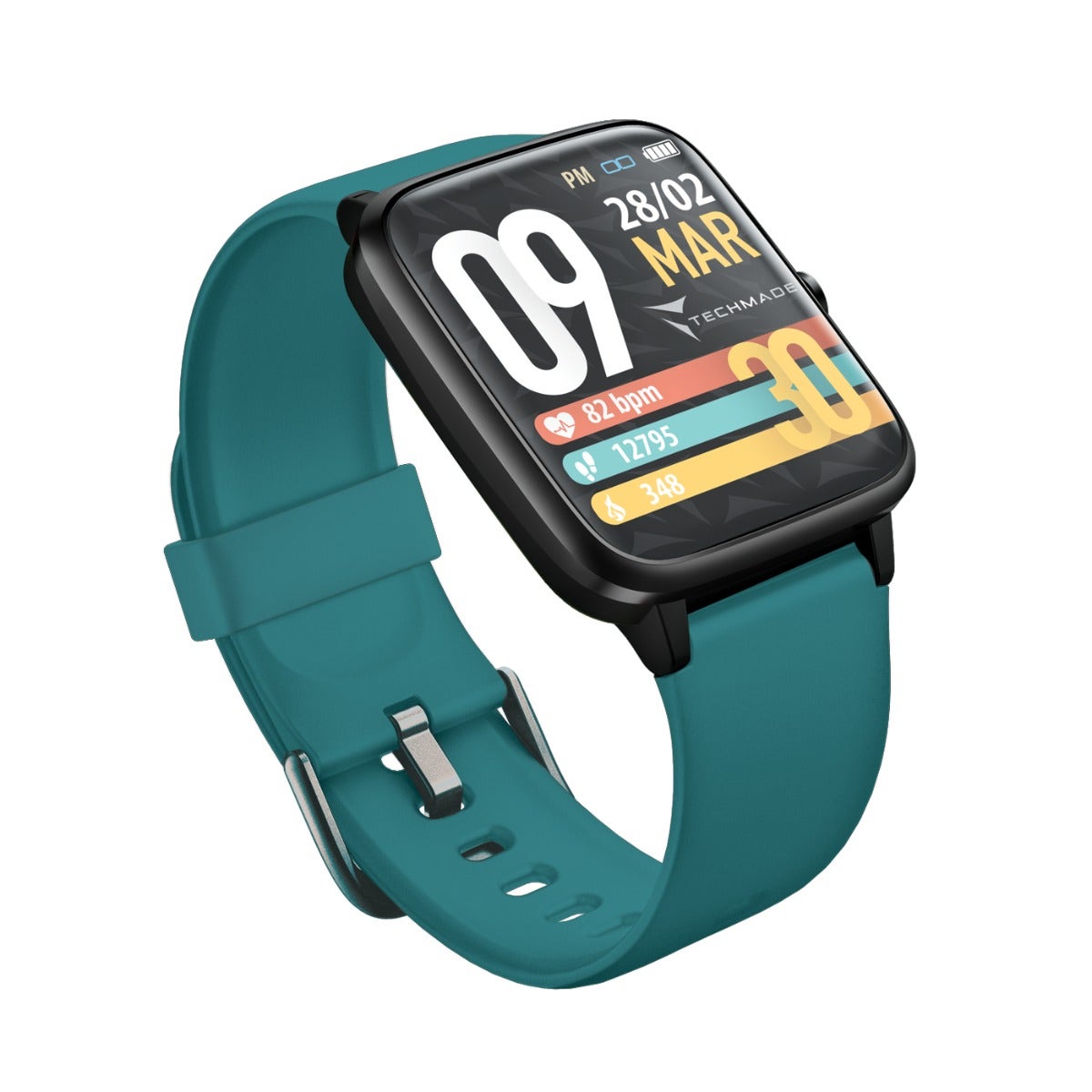 Techmade Smartwatch Sport Con GPS Integrato Green-6