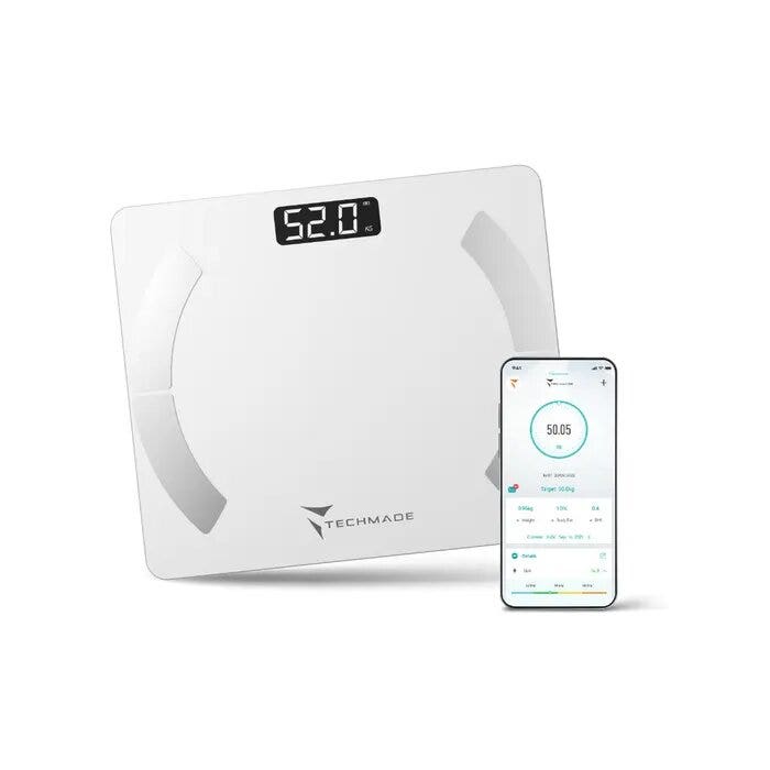 Techmade Bilancia Smart Digitale White-10