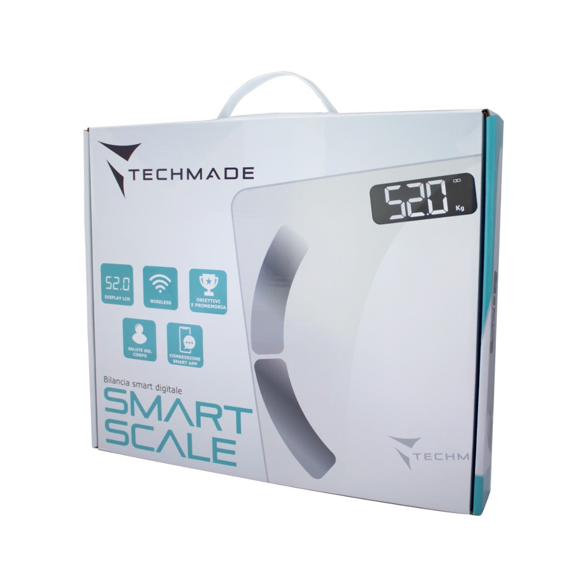 Techmade Bilancia Smart Digitale White-8