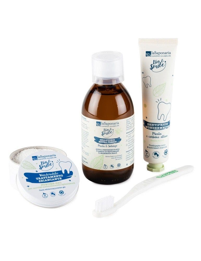 La Saponaria Bio&Smile Wonderwhite Trattamento Sbiancante 50g  - 4