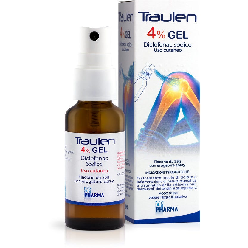Traulen*Gel Cutaneo 25g 4% Con Erogatore  - 2