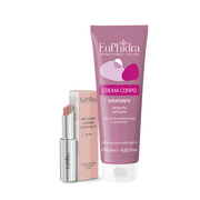 Euphidra Kit Un Tè A Jodhpur Balsamo Labbra Idratante + Crema Corpo Idratante 250ml-1