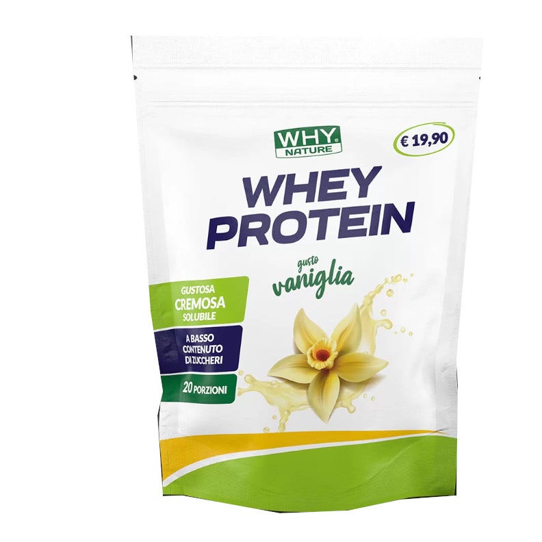 Why Nature Whey Protein Vaniglia 400g-1