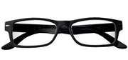 Vintage Occhiale Premontato Prontoleggio Vintage Nero Diottrie +3.00  - 1