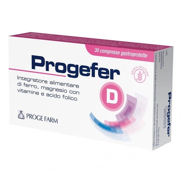 Progefer D 30 Compresse Gastroprotette -1