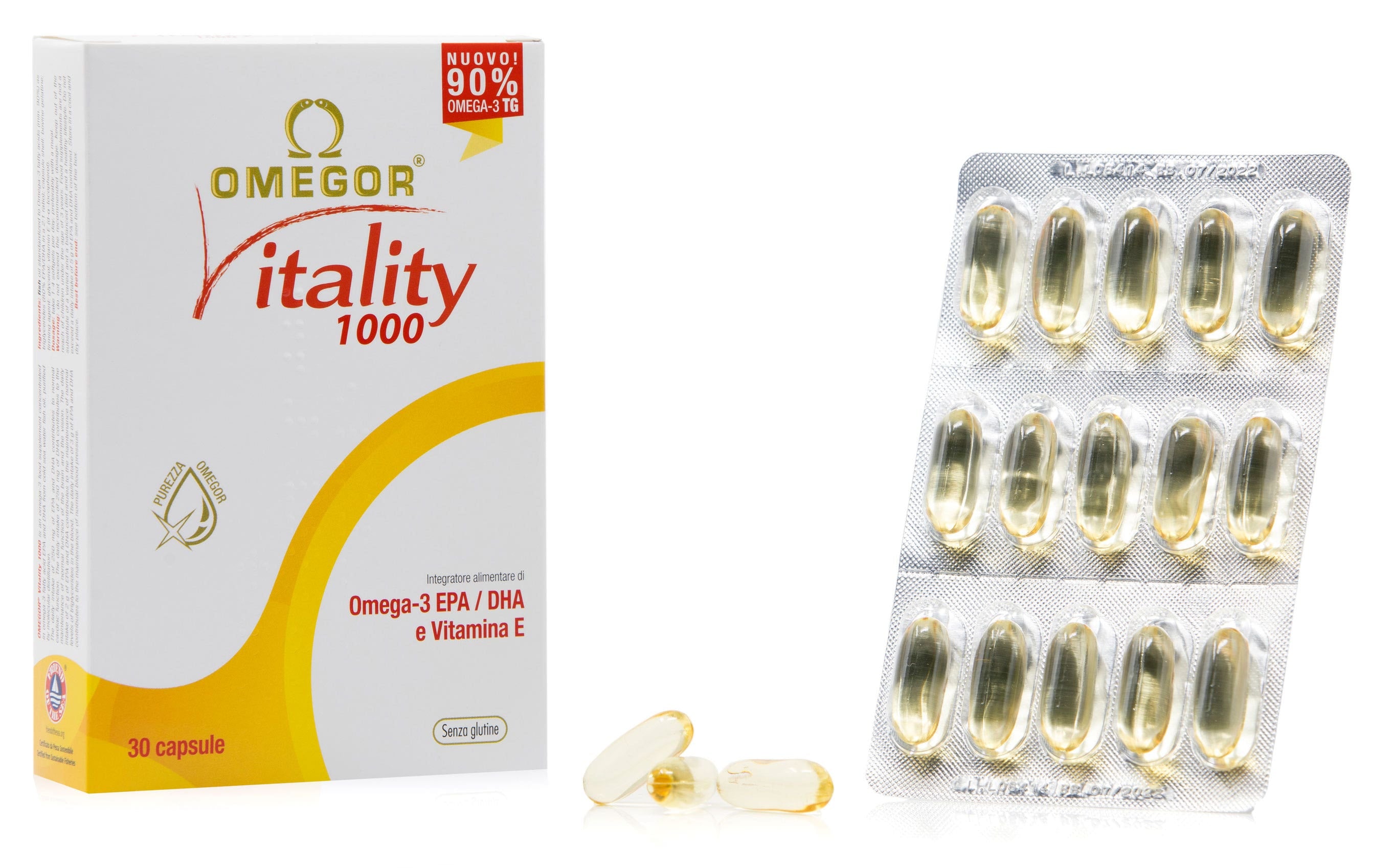 Omegor Vitality 1000 30 Capsule Molli  - 5