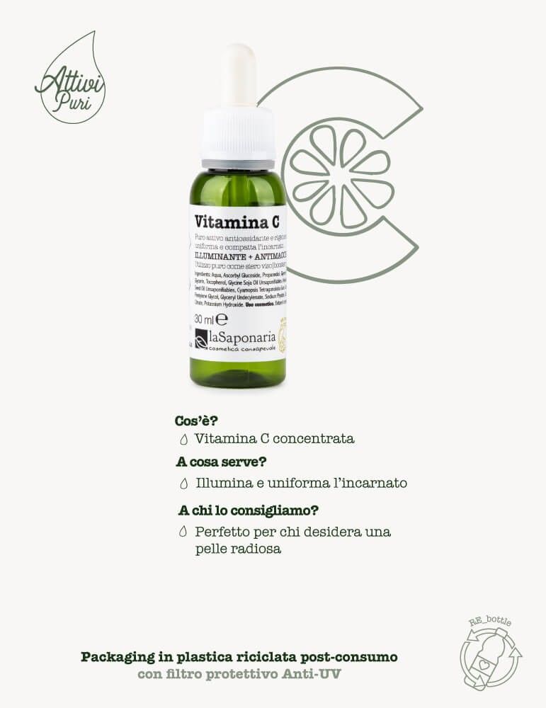 La Saponaria Attivo Puro Vitamina C 30ml  - 3