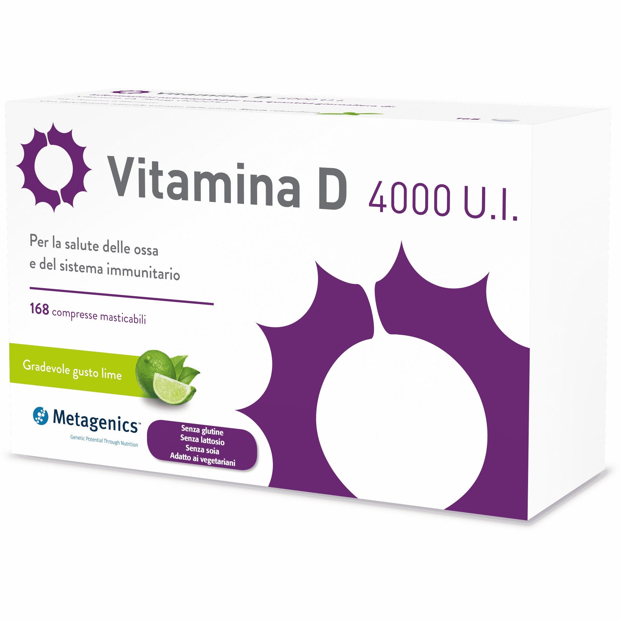 Vitamina D 4000 UI 168 Compresse Masticabili-4