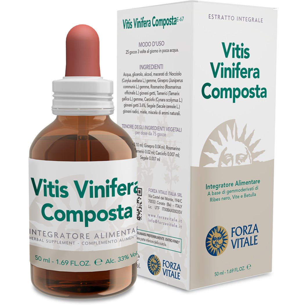 Ecosol Vitis Vinifera Composta Gocce 50ml  - 1