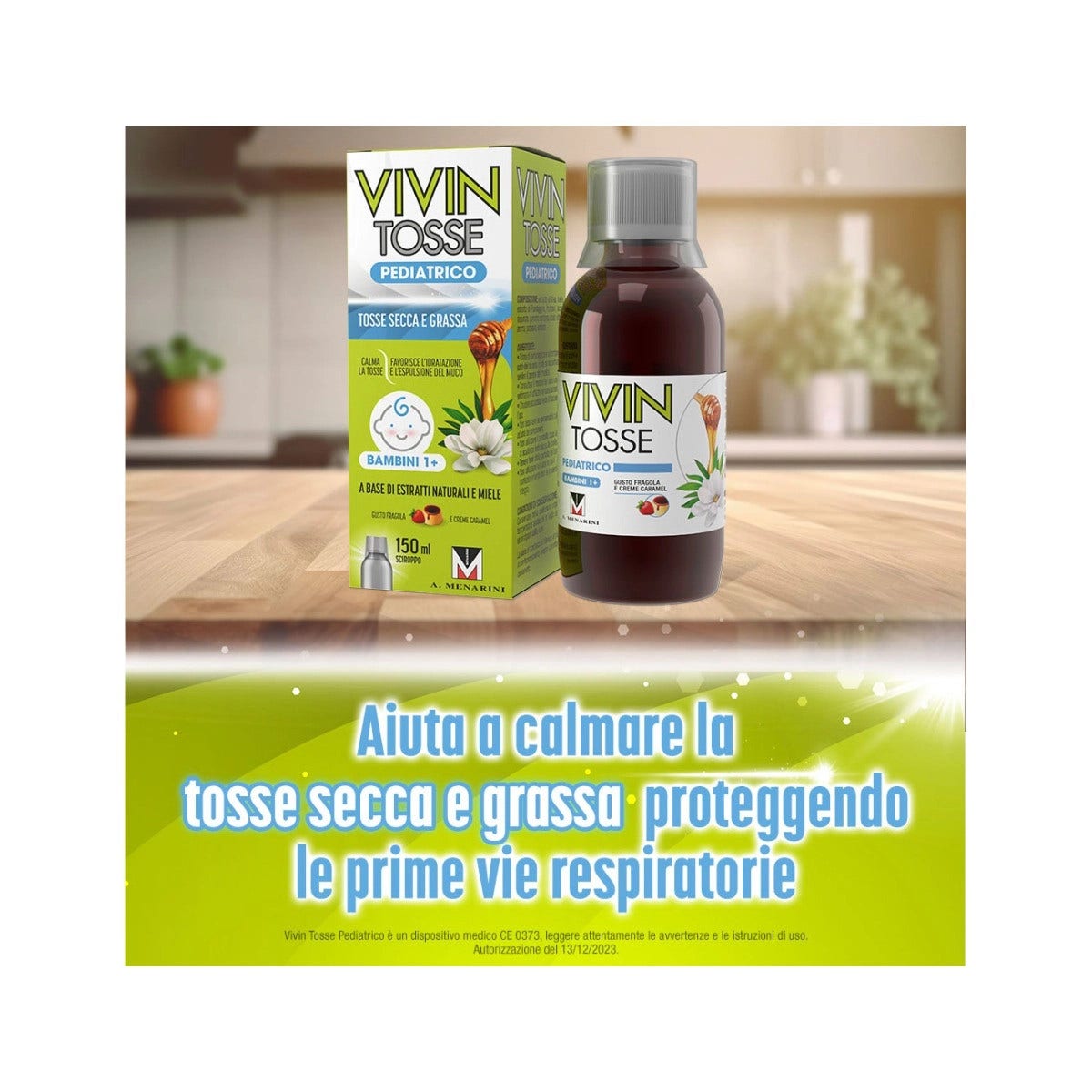 Vivin Tosse Pediatrico Sciroppo Tosse Secca E Grassa Sciroppo 150ml-9