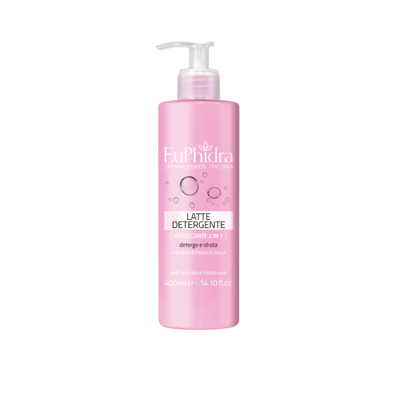 Euphidra Latte Detergente Struccante 2 In 1 400ml  - 1