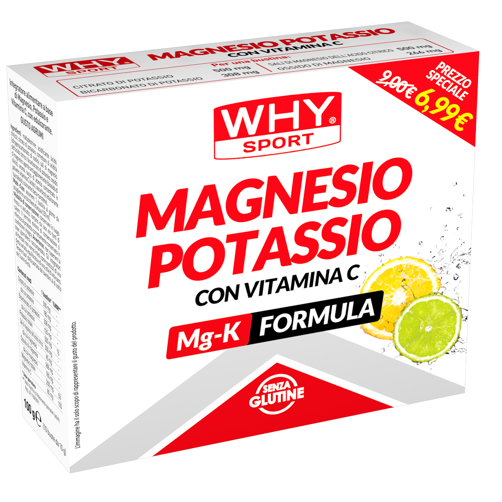 Why Sport Magnesio Potassio 10 Bustine  - 1