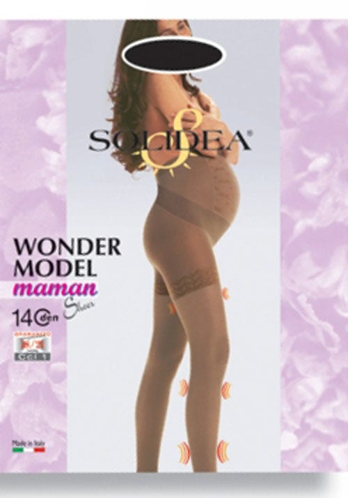 Wondermodel 140 Collant Premaman Cammello Taglia M/L  - 1