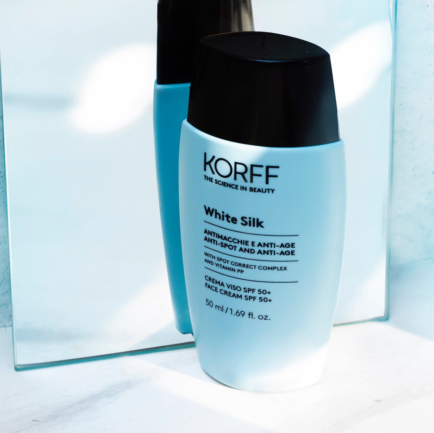 Korff White Silk Crema Viso SPF50+ 50ml - 3