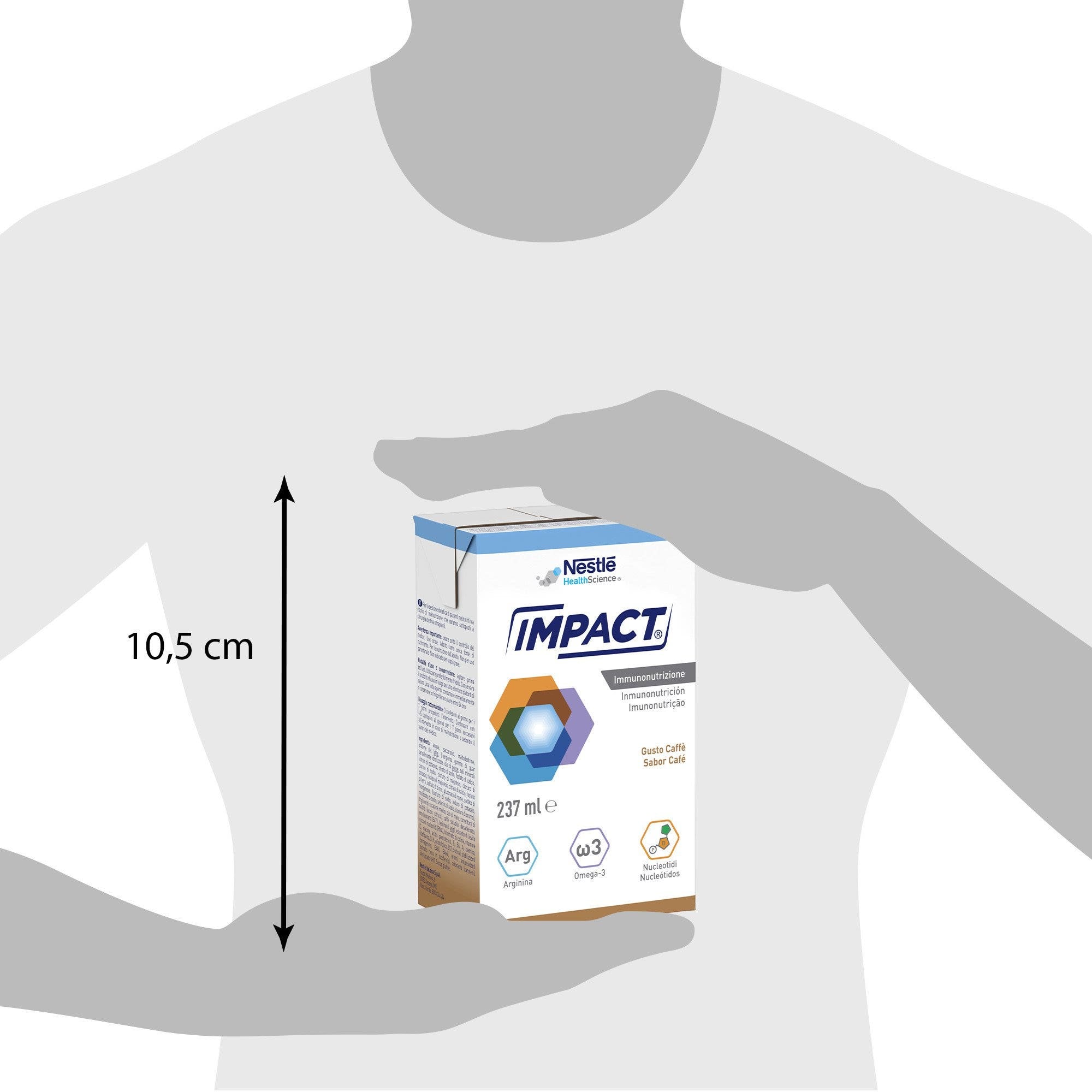 Nestlè Impact Oral Caffè 3x237ml  - 5