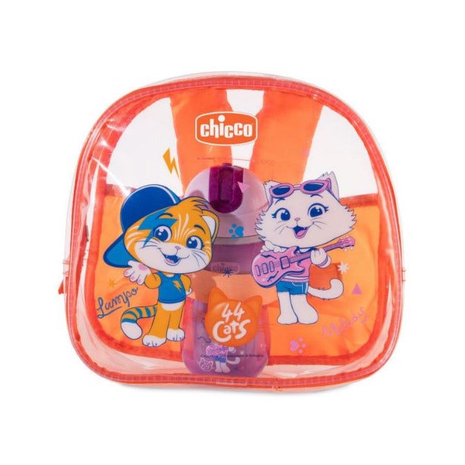 Chicco Set Zainetto + Sport Cup Rosa 44 Gatti 18Mesi+-1
