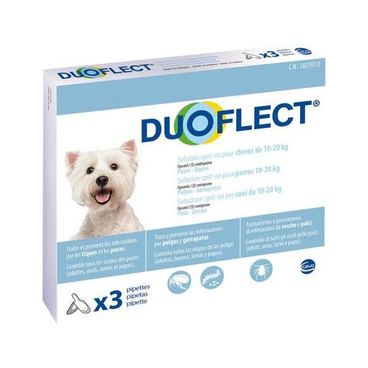 Duoflect Soluzione Spot On Cani 10-20kg 3x1,41ml  - 1